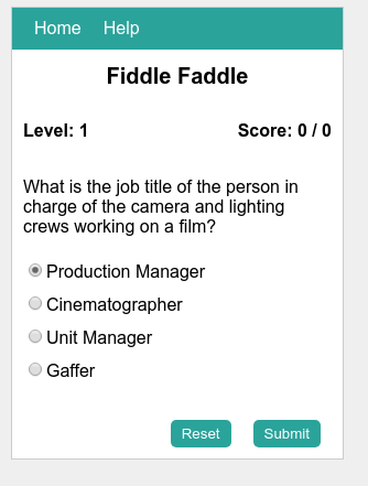 Fiddle Faddle